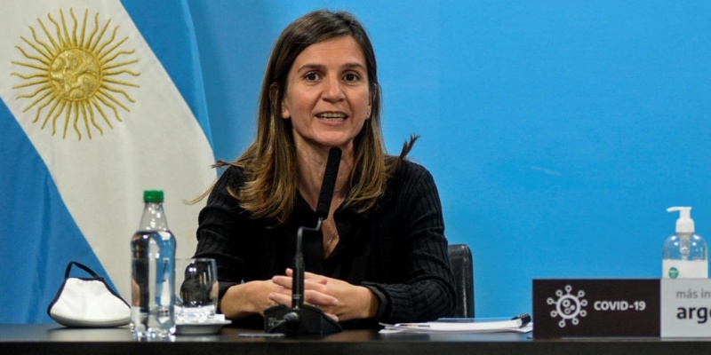Fernanda Raverta, titular de ANSES.