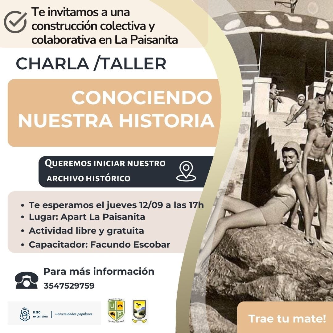 Charla conociendo nuestra historia